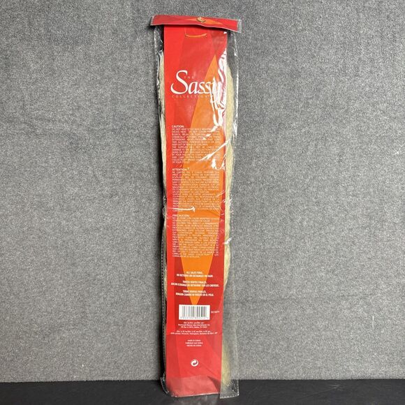 The Sassy Collection 100% Kanekalon Jumbo Braid Platinum Blonde 24" Extension - Picture 4 of 4